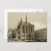 La Sainte Chapelle, Parijs Briefkaart (Voorkant / Achterkant)