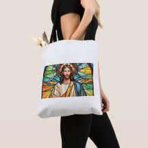 La Sainte Face de Jésus Épaule Sac fourre-tout cla