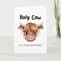 La Sainte Vache C'est ta carte d'anniversaire