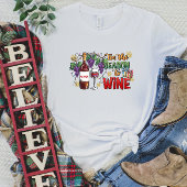 La saison du vin T-shirt Noël