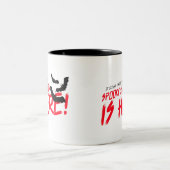 La Saison Effrayante Est Là Mug Classique – Chauve (Centre)