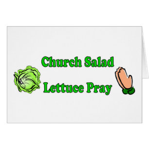 La salade d'église, laitue prient