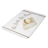 La salle de bains dans le tapis de bain français (Angle)