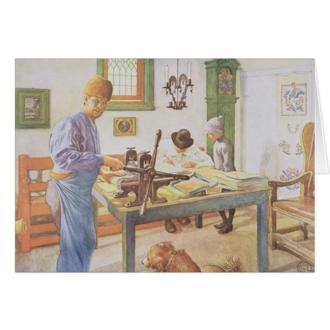 La salle des estampes, pub. dans "Lasst Licht (Devant horizontal)