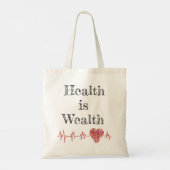 La santé est un Sac fourre-tout de richesse (Dos)