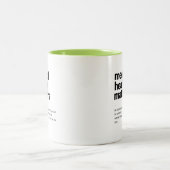La santé mentale compte Mug (Centre)