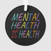 La santé mentale est la santé, la sensibilisation  (dos)