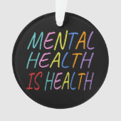 La santé mentale est la santé, la sensibilisation  (devant)