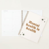 La santé mentale est un planificateur de la santé (Devant avec enveloppe)