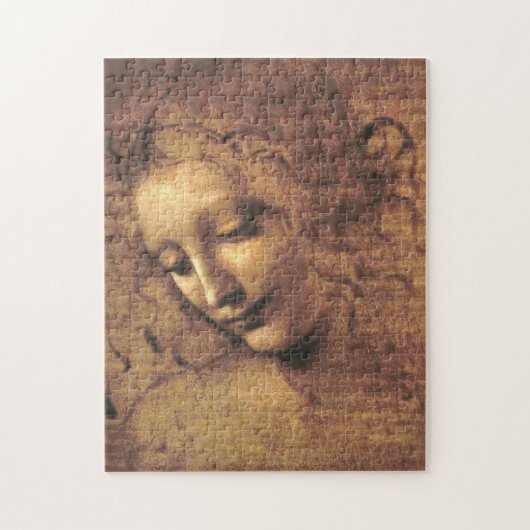 La Scapigliata par Leonardo da Vinci Puzzle (Vertical)