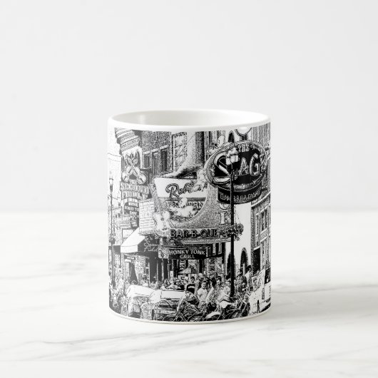 La scène de Nashville — Mug de café (Centre)