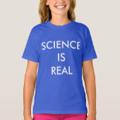 La science, c'est le T-shirt sans queue de filles (Devant)