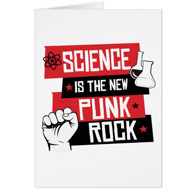LA SCIENCE EST LE NOUVEAU ROCHER DE PUNK (Devant)