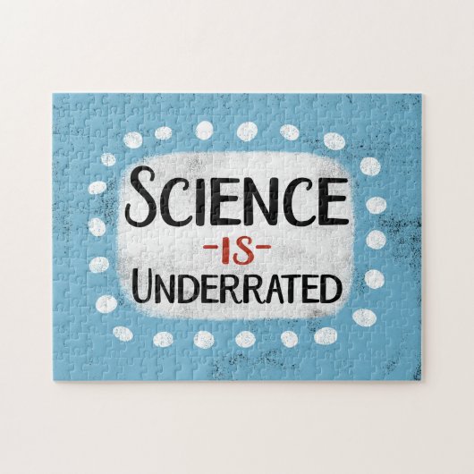 La Science Est Sous-Évaluée Puzzle (Horizontal)
