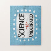 La Science Est Sous-Évaluée Puzzle (Vertical)