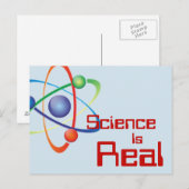 La science est une vraie carte postale (Devant / Derrière)