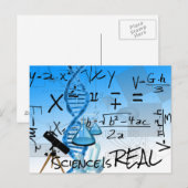 La science est une vraie carte postale (Devant / Derrière)