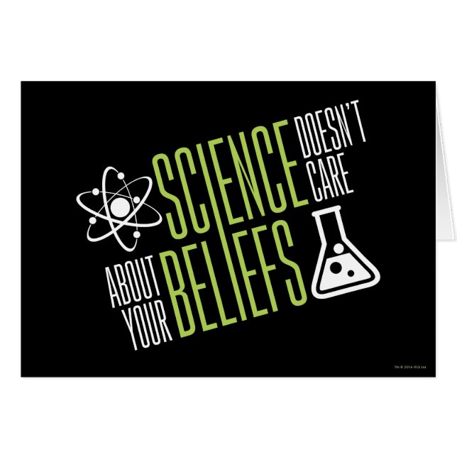 La Science ne s'inquiète pas (Devant horizontal)