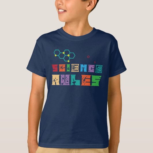 La science règle le tshirt enfant (Devant)