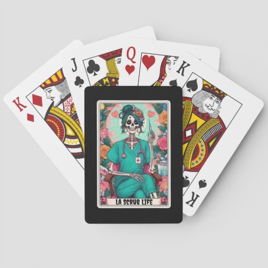 La Scrub Life Tarot Poker Cards Pokerkaarten (Achterkant)