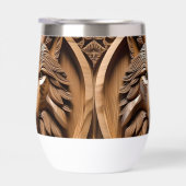 La sculpture sur bois de loup, (Droite)