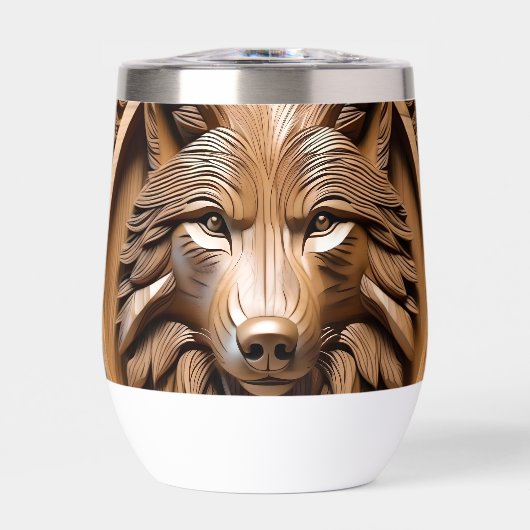 La sculpture sur bois de loup, (Avant)