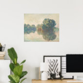 La Seine à Giverny, Poster des Beaux-Arts de Claud (Bureau à domicile)