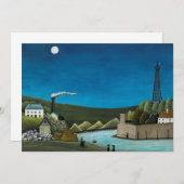 La Seine a Suresnes door Henri Rousseau,  kunst (Voorkant / Achterkant)