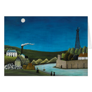 La Seine à Suresnes par Henri Rousseau, Art ancien