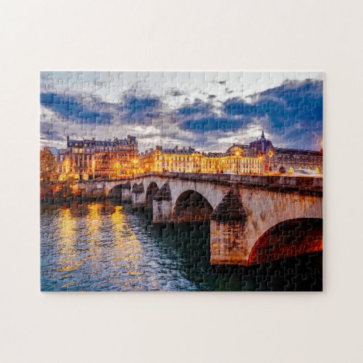 La Seine Paris. Puzzle (Horizontal)