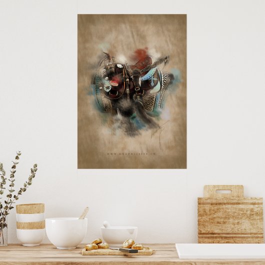 La selle - Poster (Cuisine)