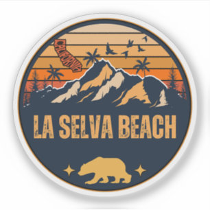 La Selva Beach, Californië Sticker