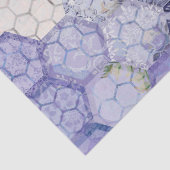La série Blue Bee Design 10 papier de soie (Détail)