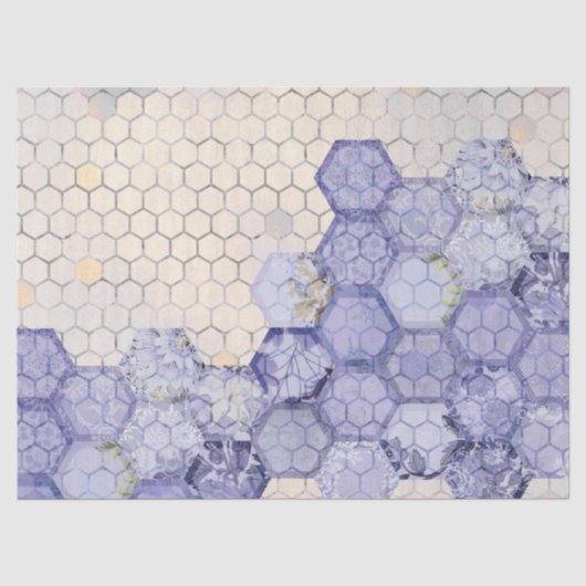 La série Blue Bee Design 10 papier de soie (Recto)