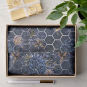 La série Blue Bee Design 15 papier de soie (Cadeau)