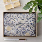 La série Blue Bee Design 8 papier de soie (Cadeau)