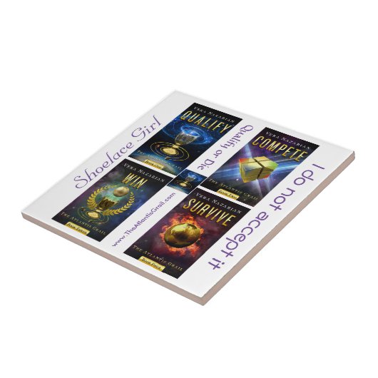 La série de Graal de l'Atlantide - carreau de (Côté)