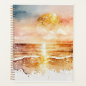 La série de plage à l'aquarelle Design 1 (Devant)