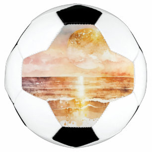La série de plage à l'aquarelle Design 1