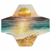 La série de plage à l'aquarelle Design 3 (Plat)