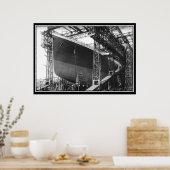 La série Titanic Poster Bâtiment Titanic (Cuisine)