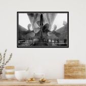 La série Titanic Poster Propellers Titanic (Cuisine)