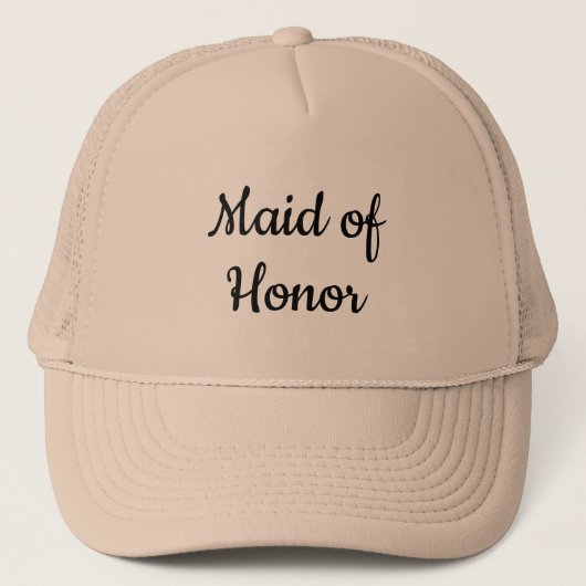 La servante du casquette d'honneur (Devant)