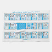 La serviette 2019 de thé de souvenir de course de (Horizontal)