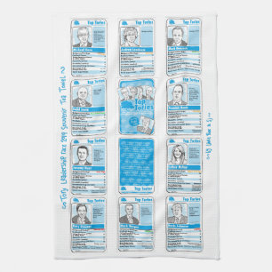 La serviette 2019 de thé de souvenir de course de