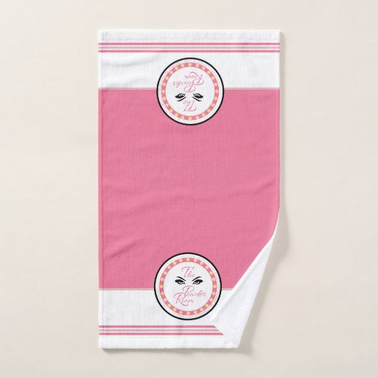La Serviette À Main En Poudre (Rose) (Serviette à main)