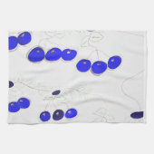 La serviette aux bleuets (Horizontal)