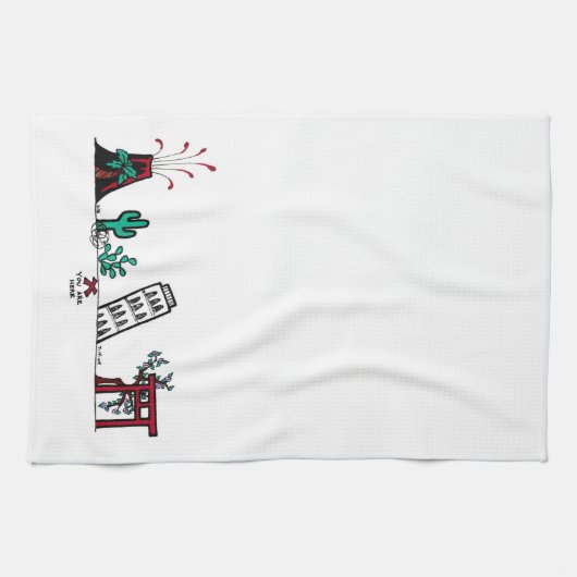 La serviette de carte (Horizontal)