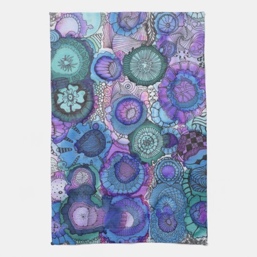 La serviette de cuisine Blues (Vertical)