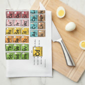 La serviette de cuisine de Tableau de vin (Quart Plié)